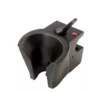 Holder Auto Hdpc Blk.W/lockout