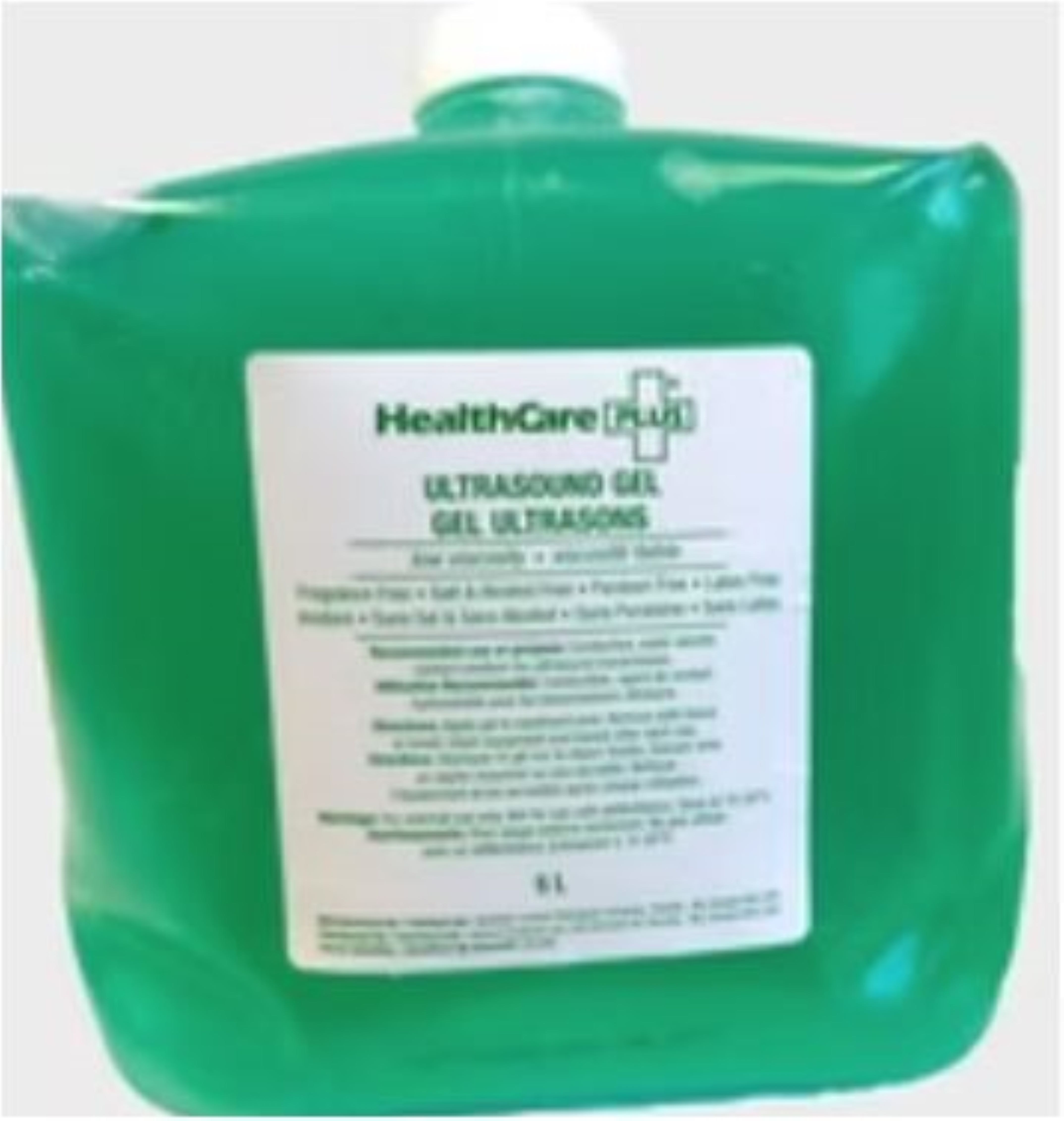 Ultrasound Gel 5L Green Low