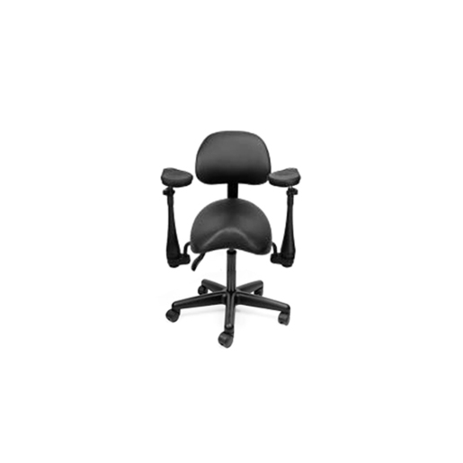 PS36 Saddle Stool With Two Elbow Supports